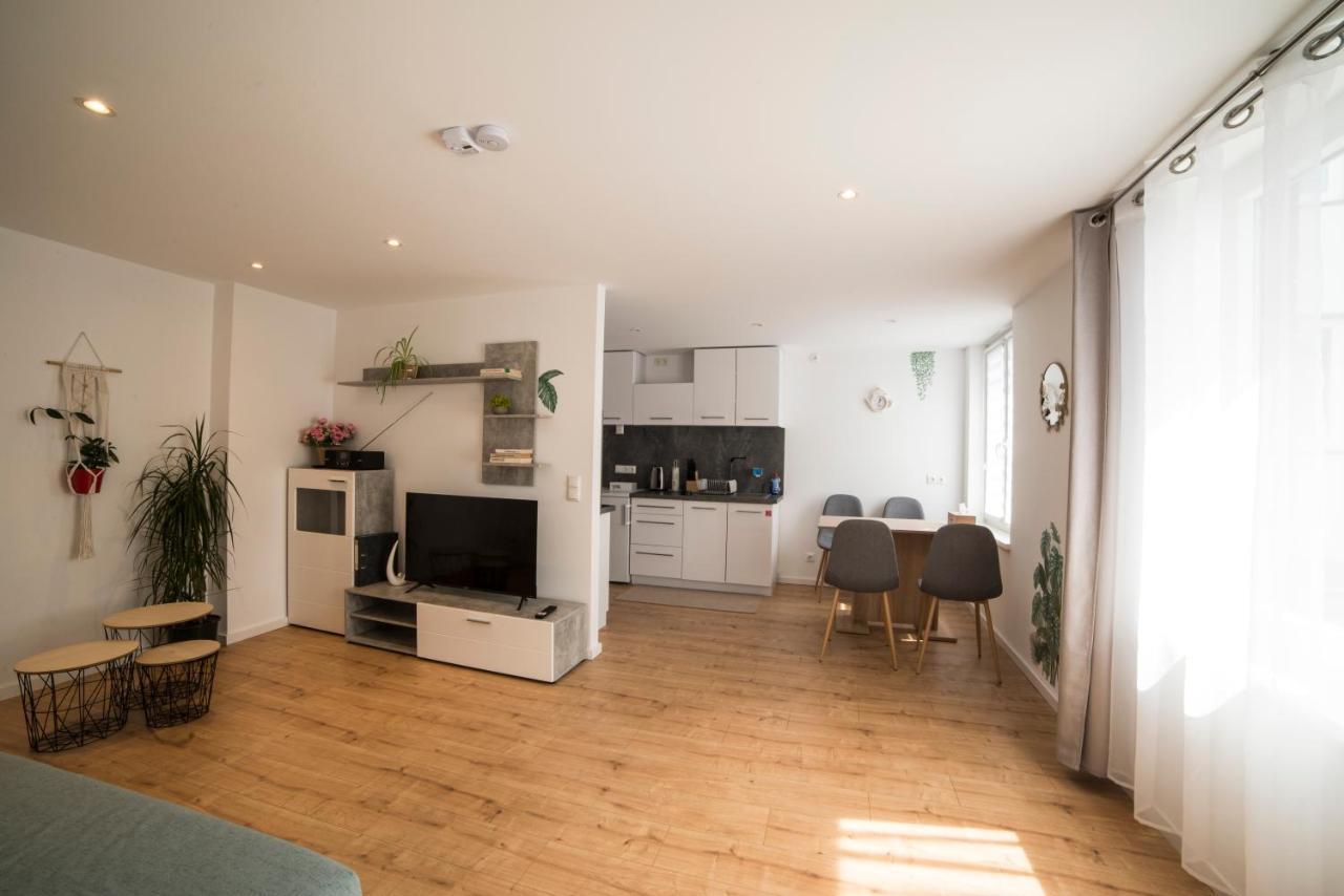 Schoene Ferienwohnung 54 M², Zentrumsnah, Kingbett Эрфурт Экстерьер фото