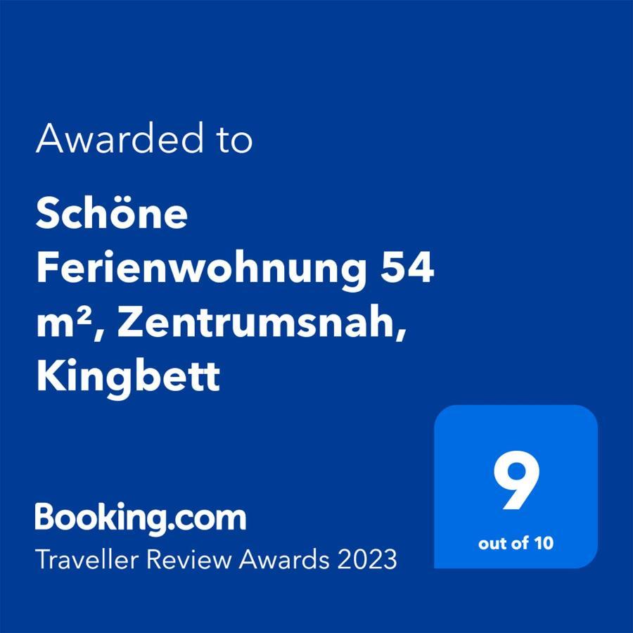 Schoene Ferienwohnung 54 M², Zentrumsnah, Kingbett Эрфурт Экстерьер фото